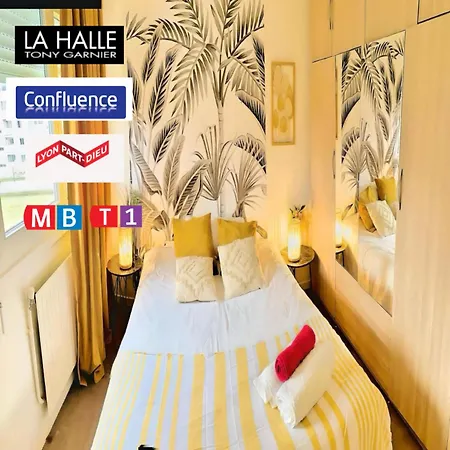 * Modernisa-2 Chambres- Lumineux, Centre-ville דירה ליון
